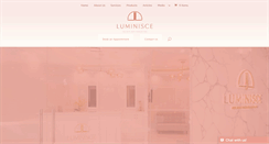 Desktop Screenshot of luminisce.com